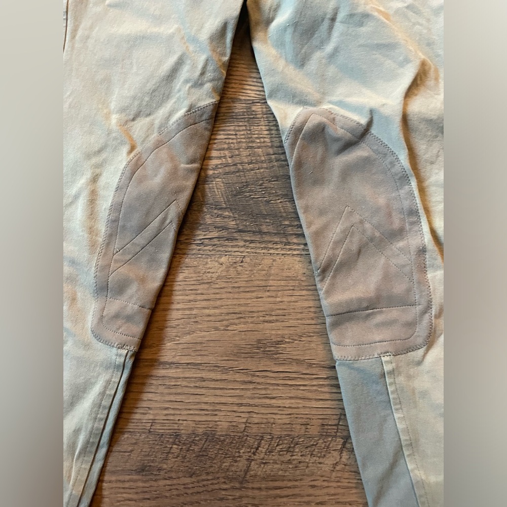 Size 28L Arait Heritage tan knee patch breeches - Picture 2 of 6